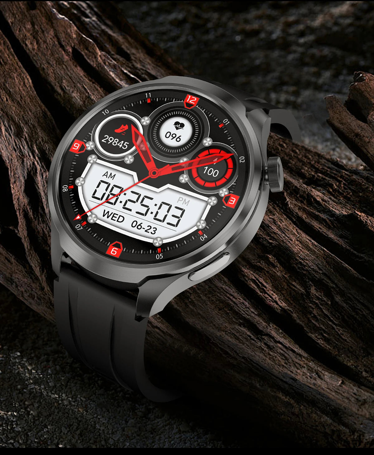 2024 New GPS Sports NFC Fashion Smartwatch Men's 1.85 "AMOLED Screen Heart Rate Blood Pressure Health Smart Watch For Huawei IOS
