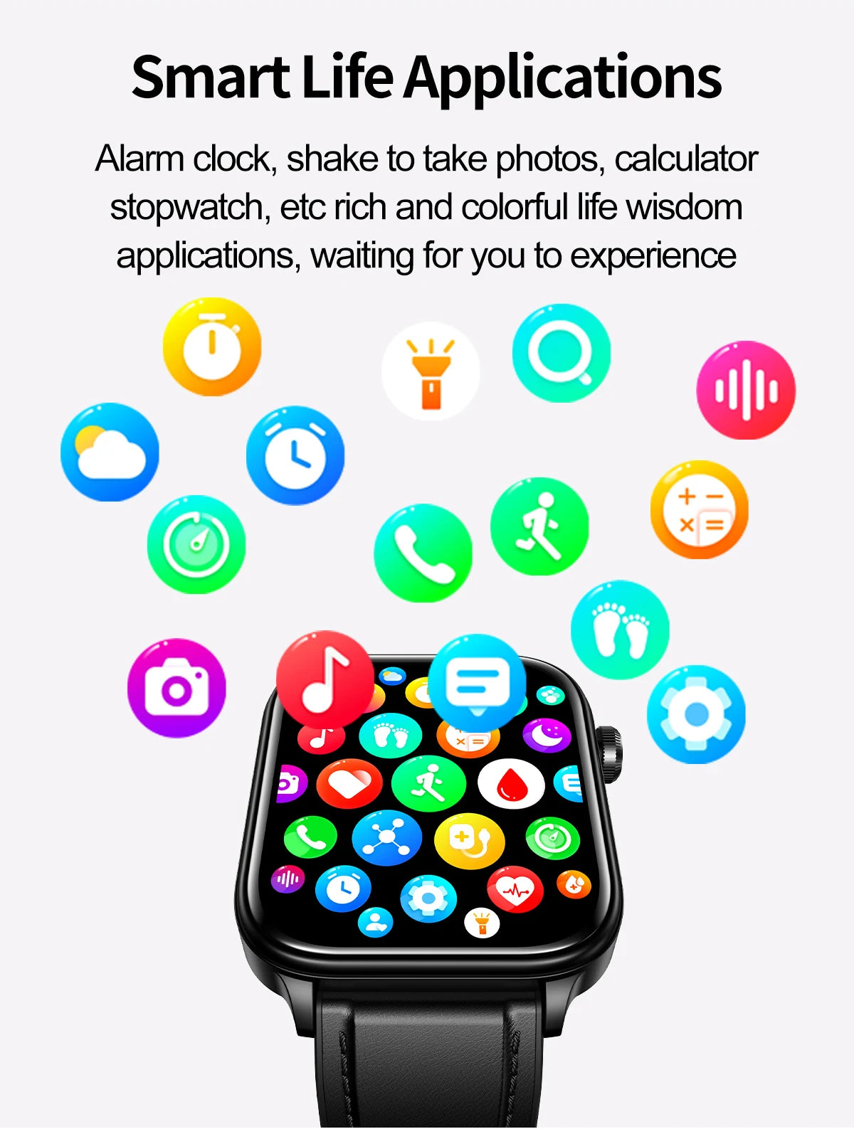 2024New AI Medical Diagnosis Blood Lipids Uric Acid Blood Glucose Smart Watch Men ECG+PPG Voice Bluetooth Call Health Smartwatch