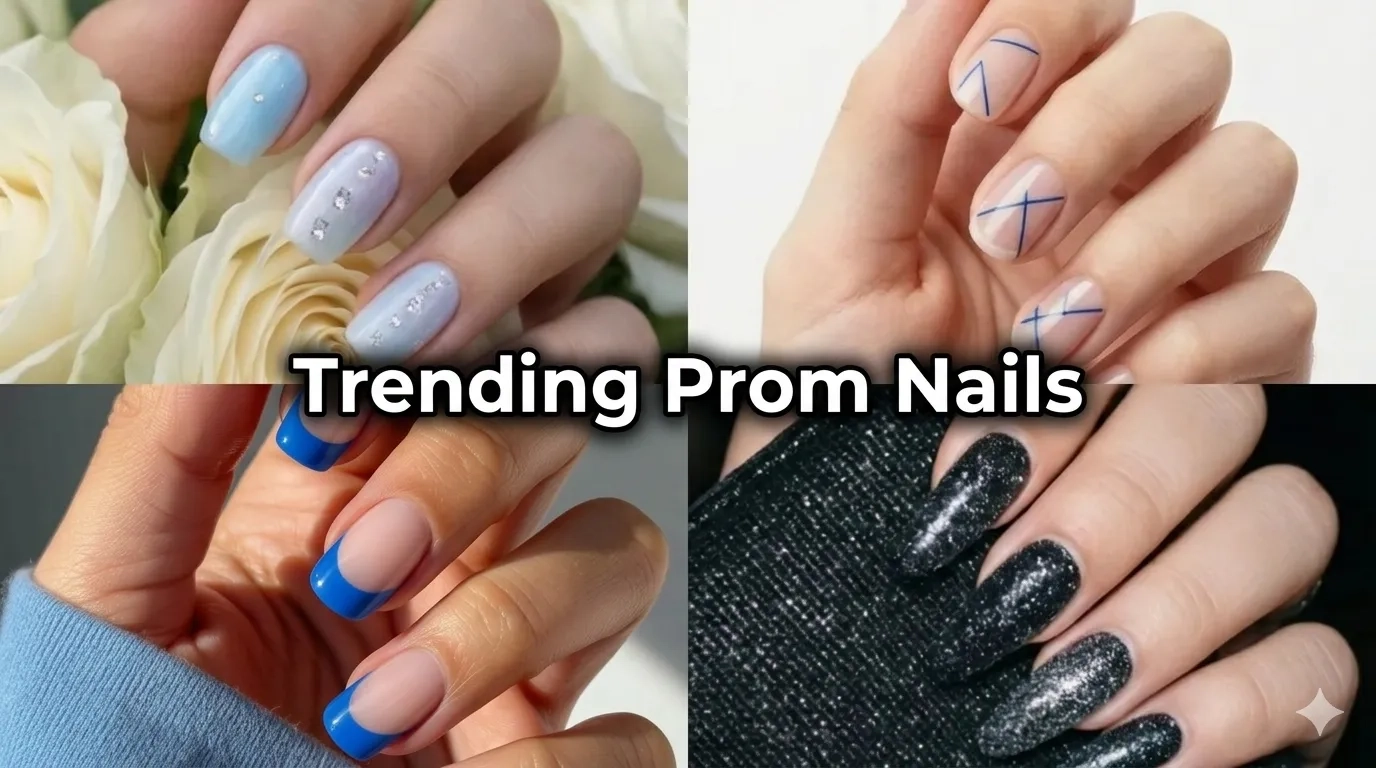 12 Stunning Prom Nails Inspired by This Season's Top Trends - Style Fusion  Hub